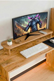 Hanah Home Soporte para Monitor Ck17C - Pino
